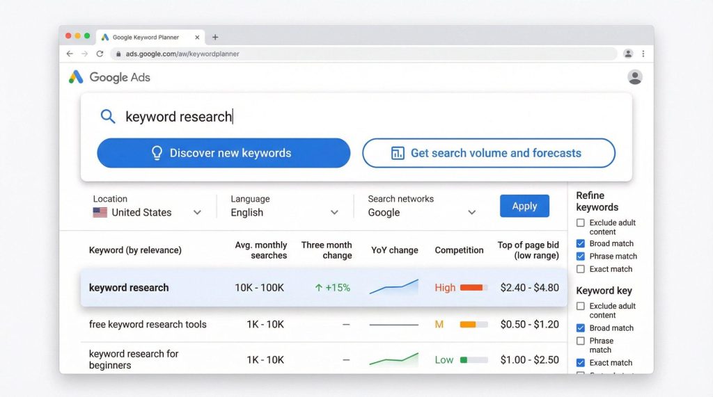 Keyword Research Step by Step Best Free Keyword Research Tools Comparison