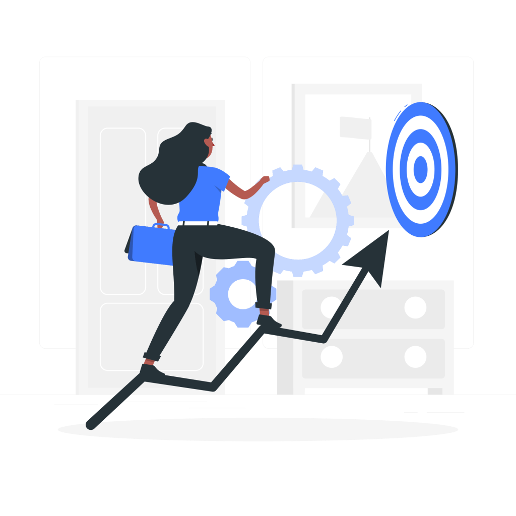 Illustration of SEO Benefits and Reaching Goals